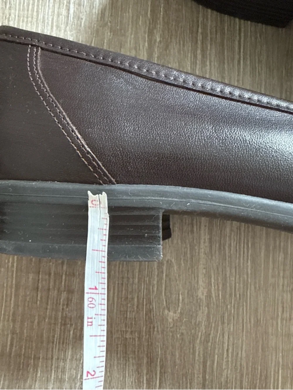Naturalizer Leather Upper Made In Brazil Preppy Comfortable Brown Loafer Size 8
